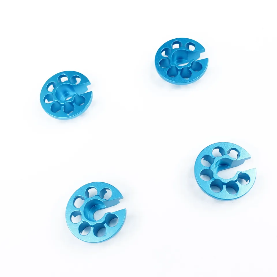 3Racing coupelle ressort alu 13mm offset -1 bleu clair