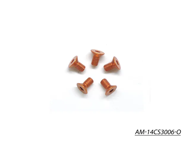 Arrowmax AM-14CS3006-O vis alu M3x6 orange x5