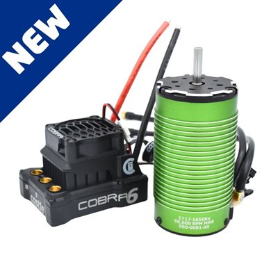 Castle Creations Cobra 6 1717-1650KV Combo Brushless 8S