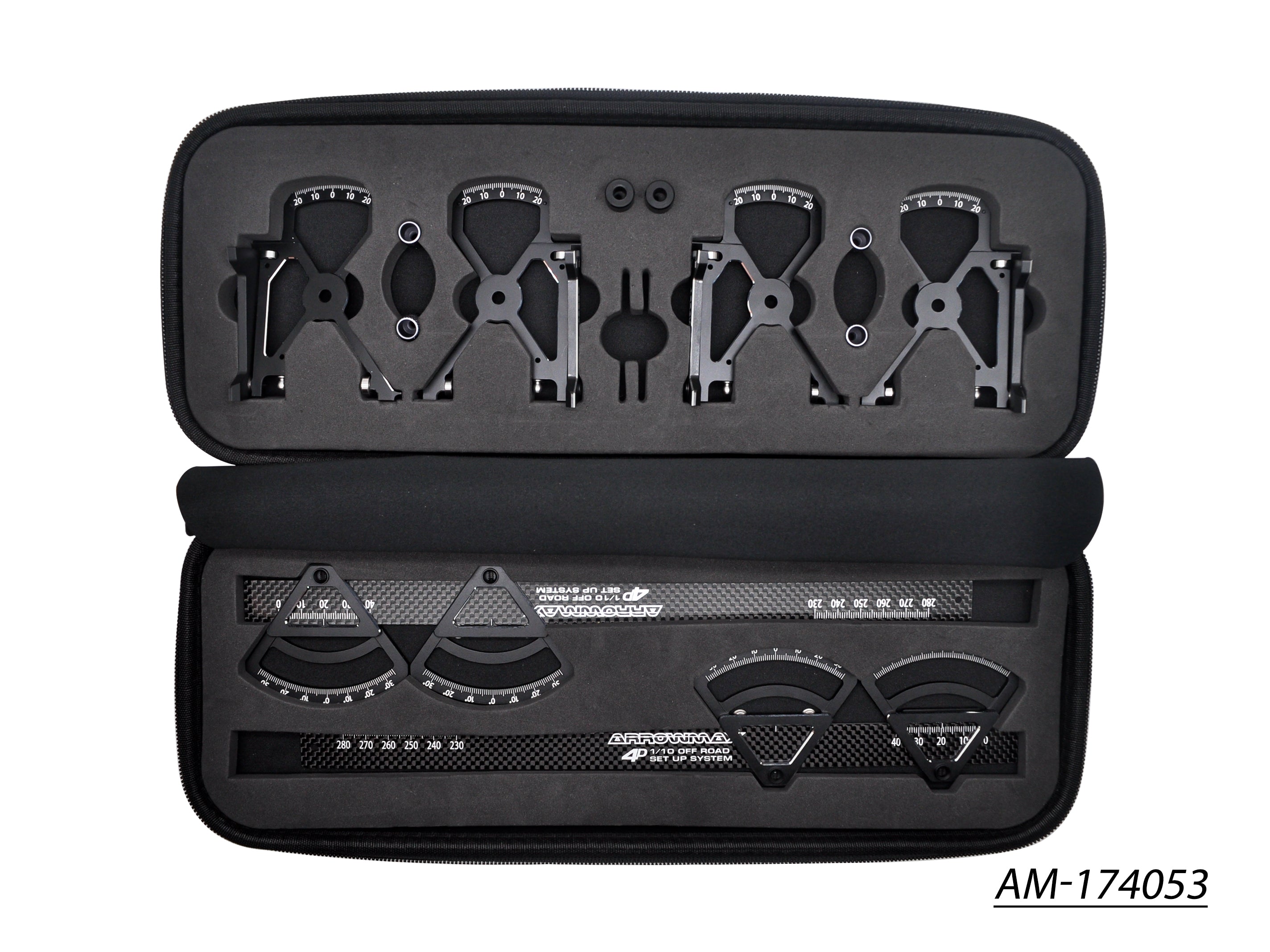 Arrowmax Setup AM-174053 Banc Réglage 4D 1/10 TT +Housse