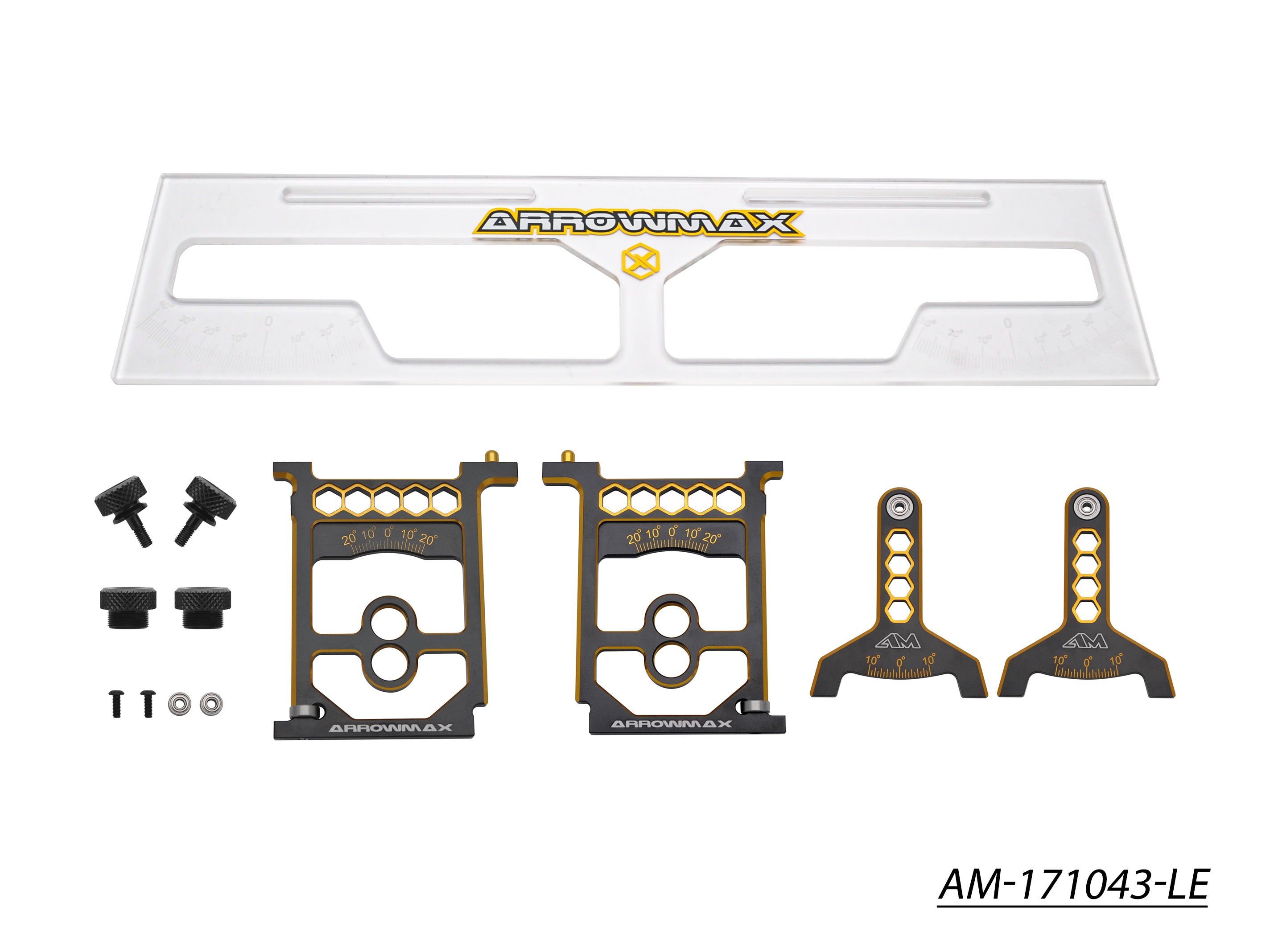 Arrowmax Setup System AM-171043-LE banc réglage 1/10 1/12 + housse