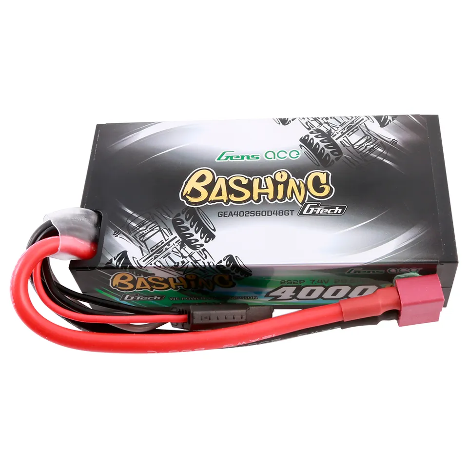 Gens ace Bashing 4000mAh 2S batterie lipo hardcase Deans