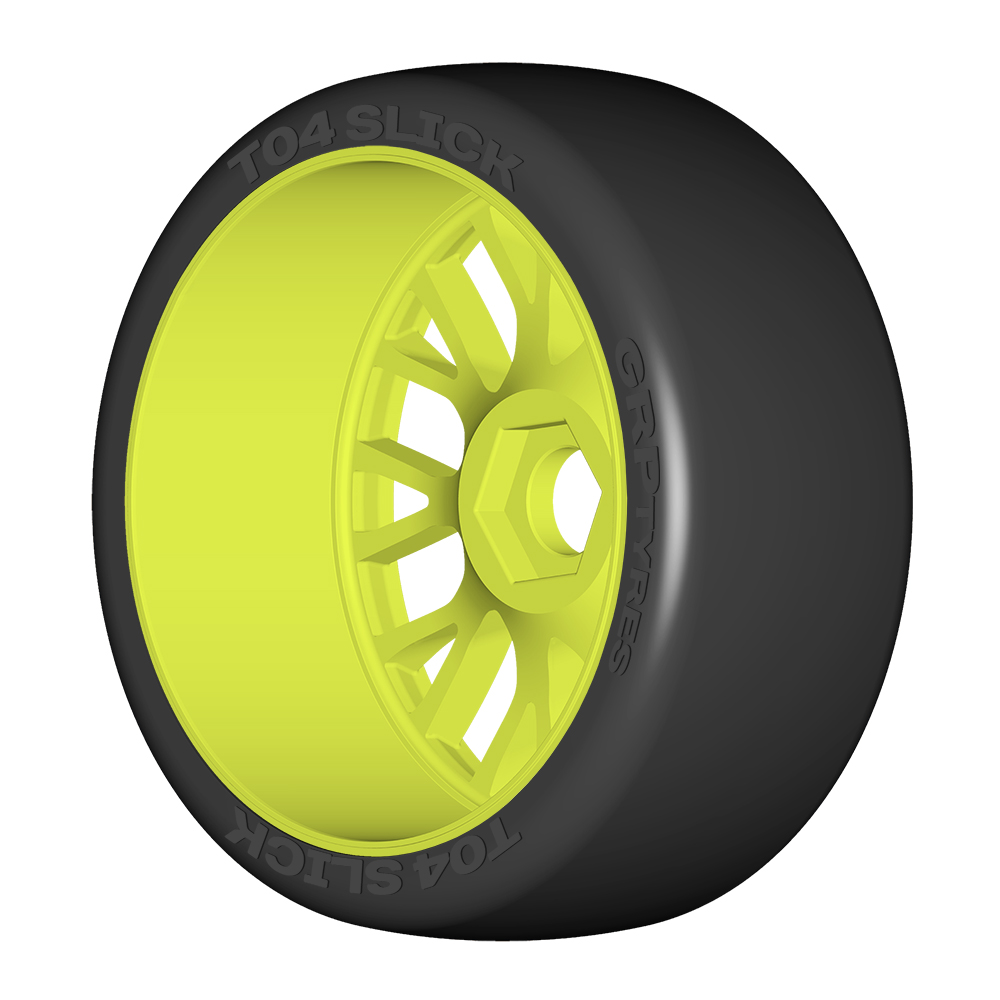 GRP 1:8 GT GTY04-XM4 pneus slick x2 XM4 souple
