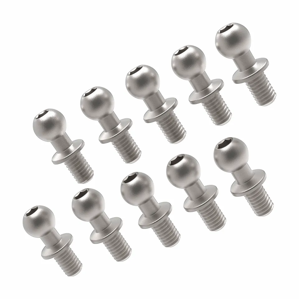 3Racing Parts 3RAC-BS4806S rotule acier 4,8mm L6 x10
