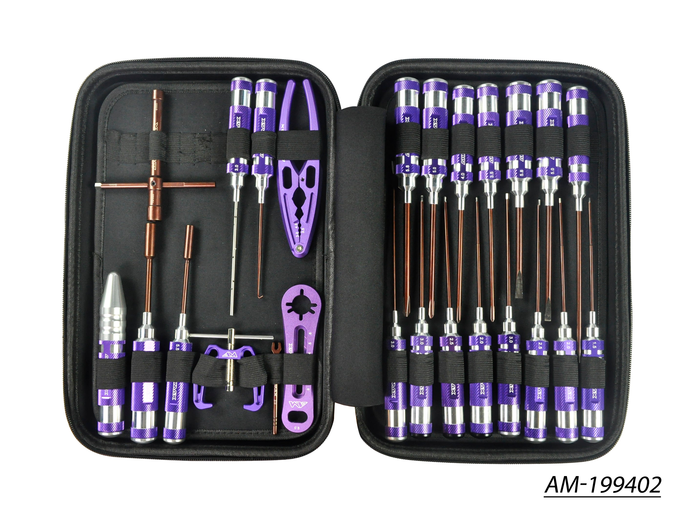 Arrowmax Toolset On-Road 25pcs Sac AM-199402