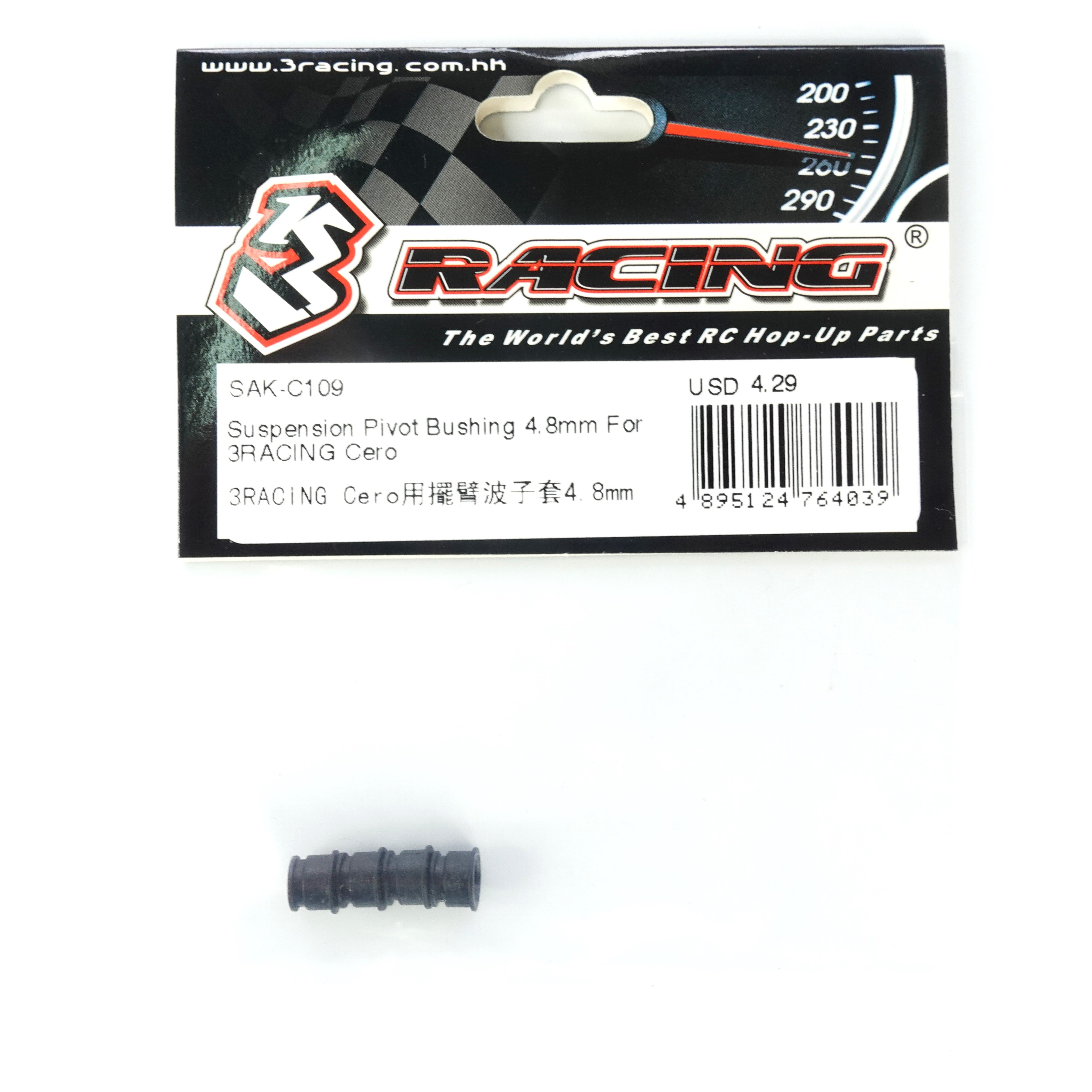 3Racing Cero SAK-C109 rotules pivot suspension 4.8mm