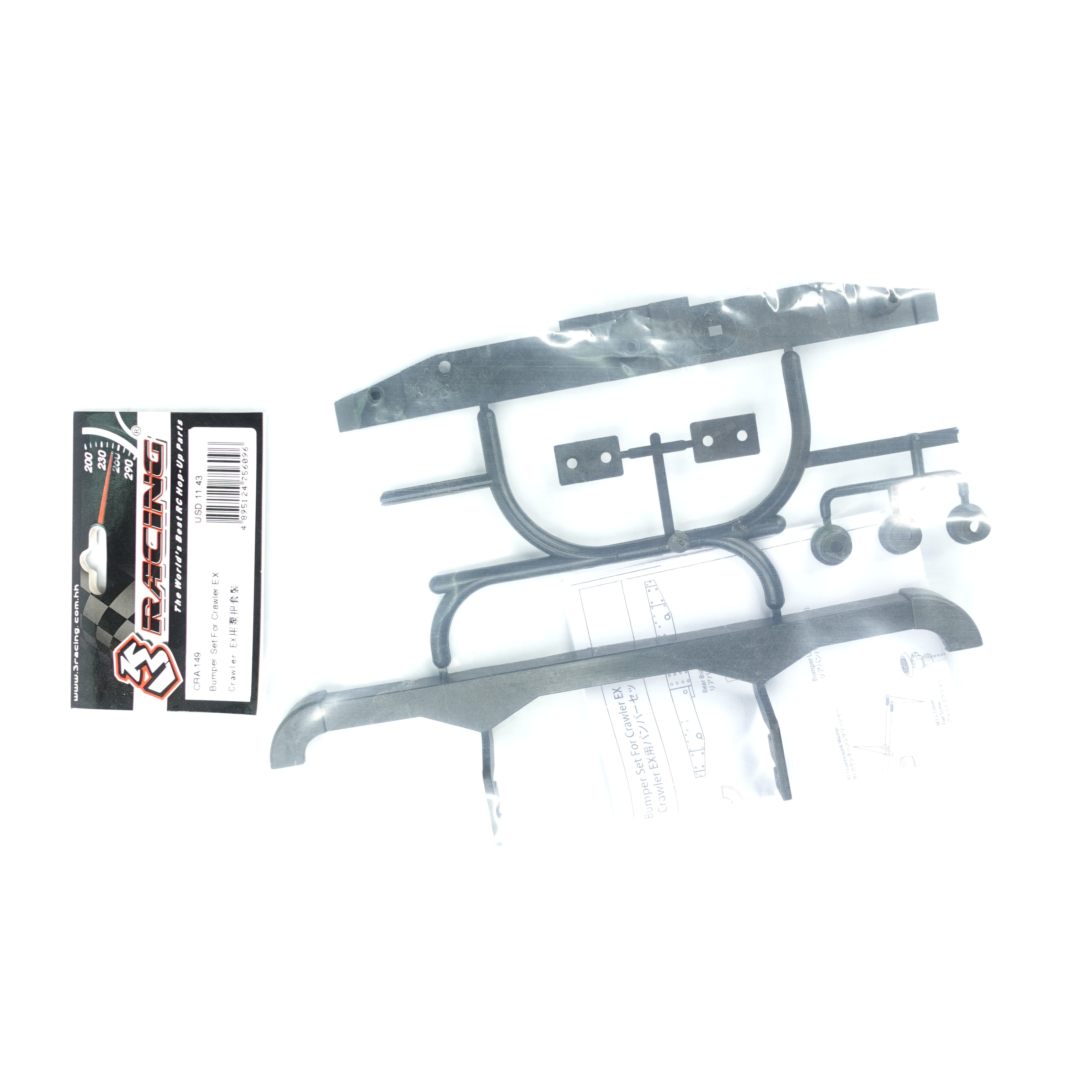 3Racing Crawler EX CRA-149 pare-choc avant arrière