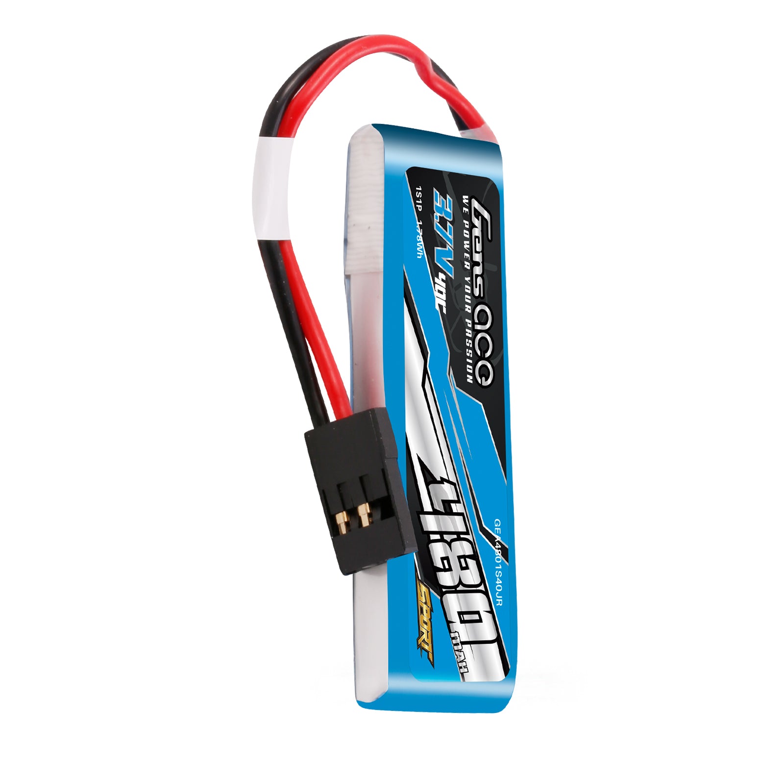 Gens Ace Sport 480mAh 1S batterie lipo JR F3K