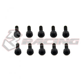 3Racing Parts vis tête fraisée M2x6 10pcs