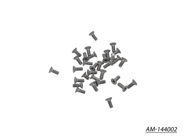 Arrowmax Screws AM-144002 kit vis Yokomo BD10 tungstène 32