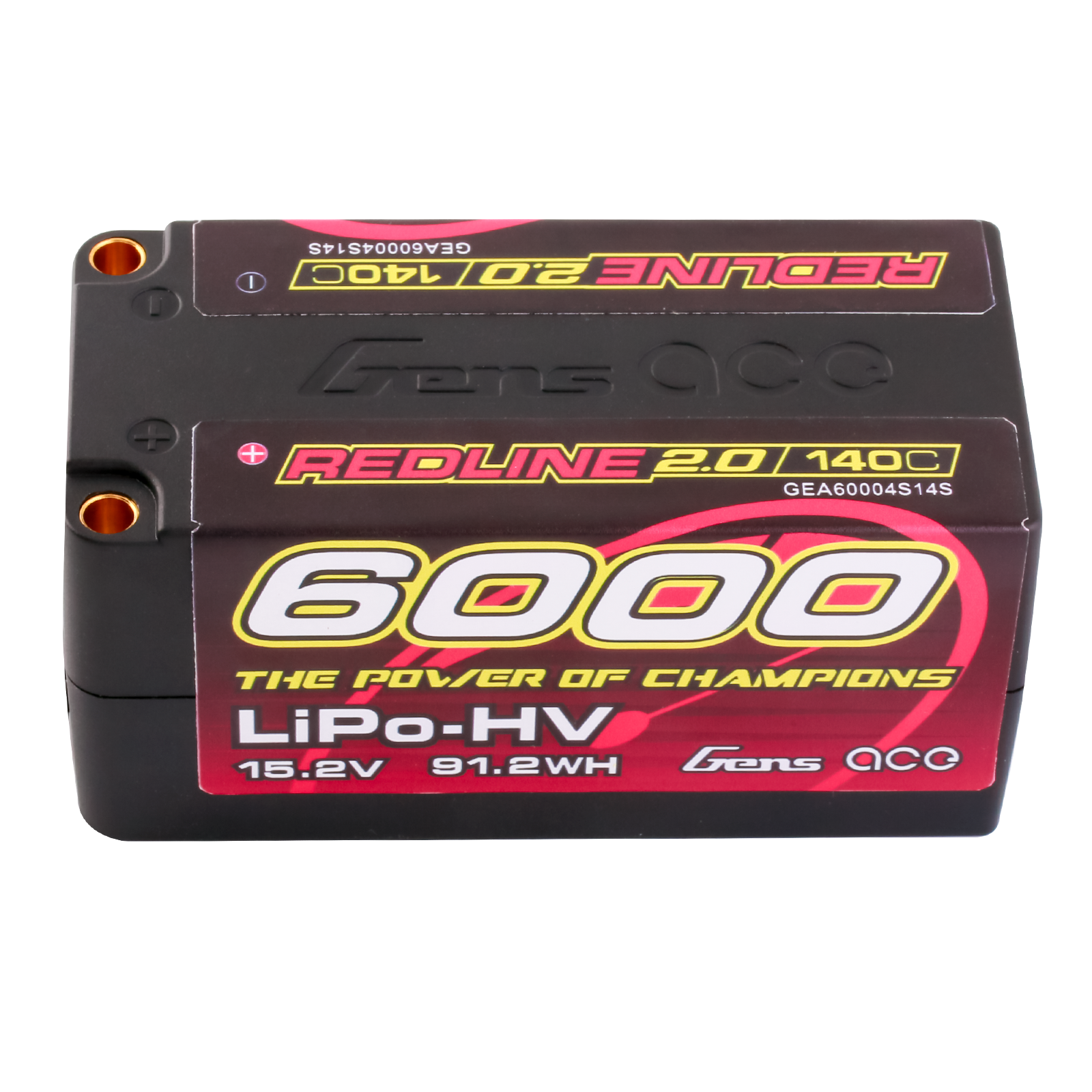 Gens Ace Redline 2.0 Batterie Lipo 6000mAh 4S HV Shorty