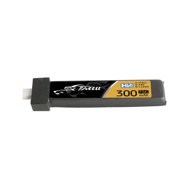 Tattu Whoop 300mAh 1S 75C batterie HV BT2.0 x5