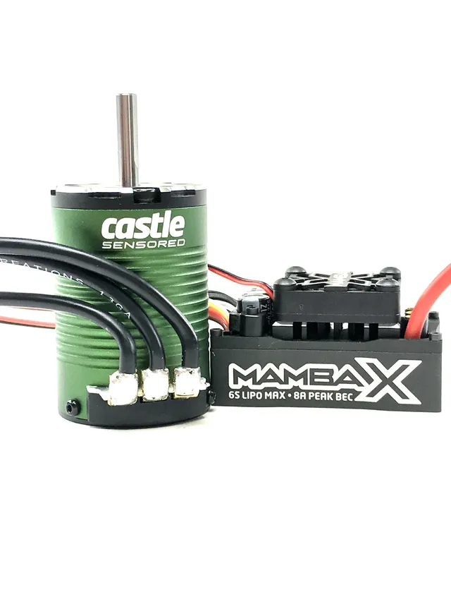 Castle Mamba X SCT Combo 1410 3800KV + ESC