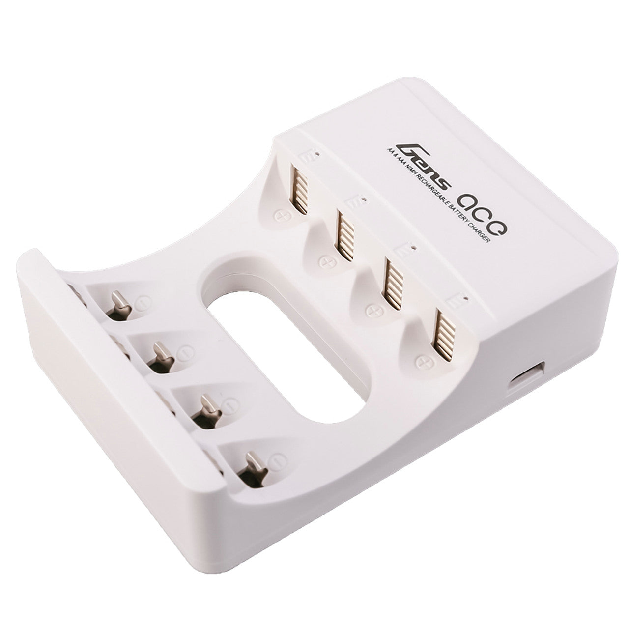 Gens Ace chargeur piles AA AAA Ni-MH USB 4 slots
