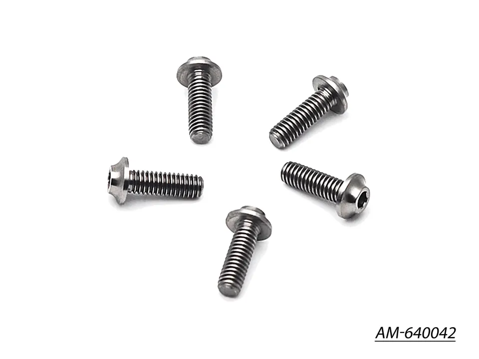 Arrowmax 64 AM-640042 vis titane M4x12 tête ronde x5