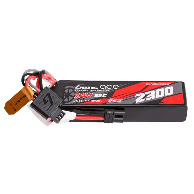 Gens Ace Classic 2300mAh 2S 35C batterie LiPo iEC2