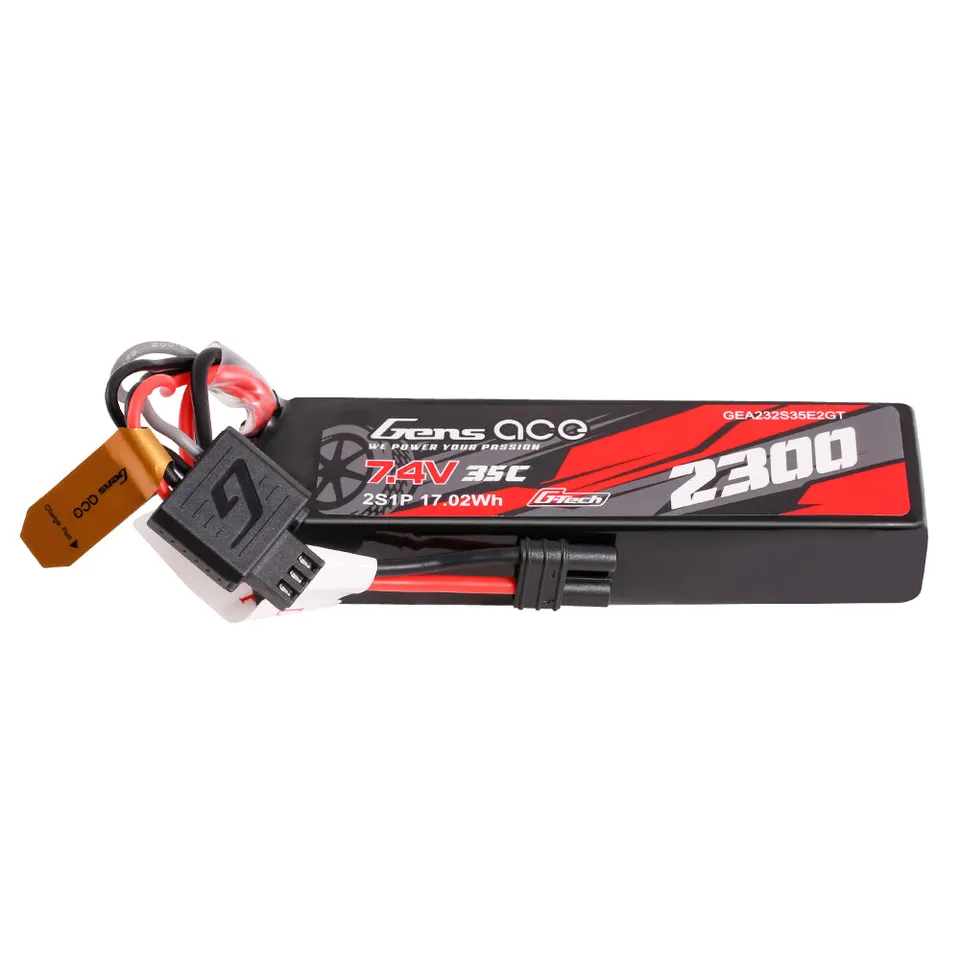 Gens Ace Classic 2300mAh 2S 35C batterie LiPo iEC2