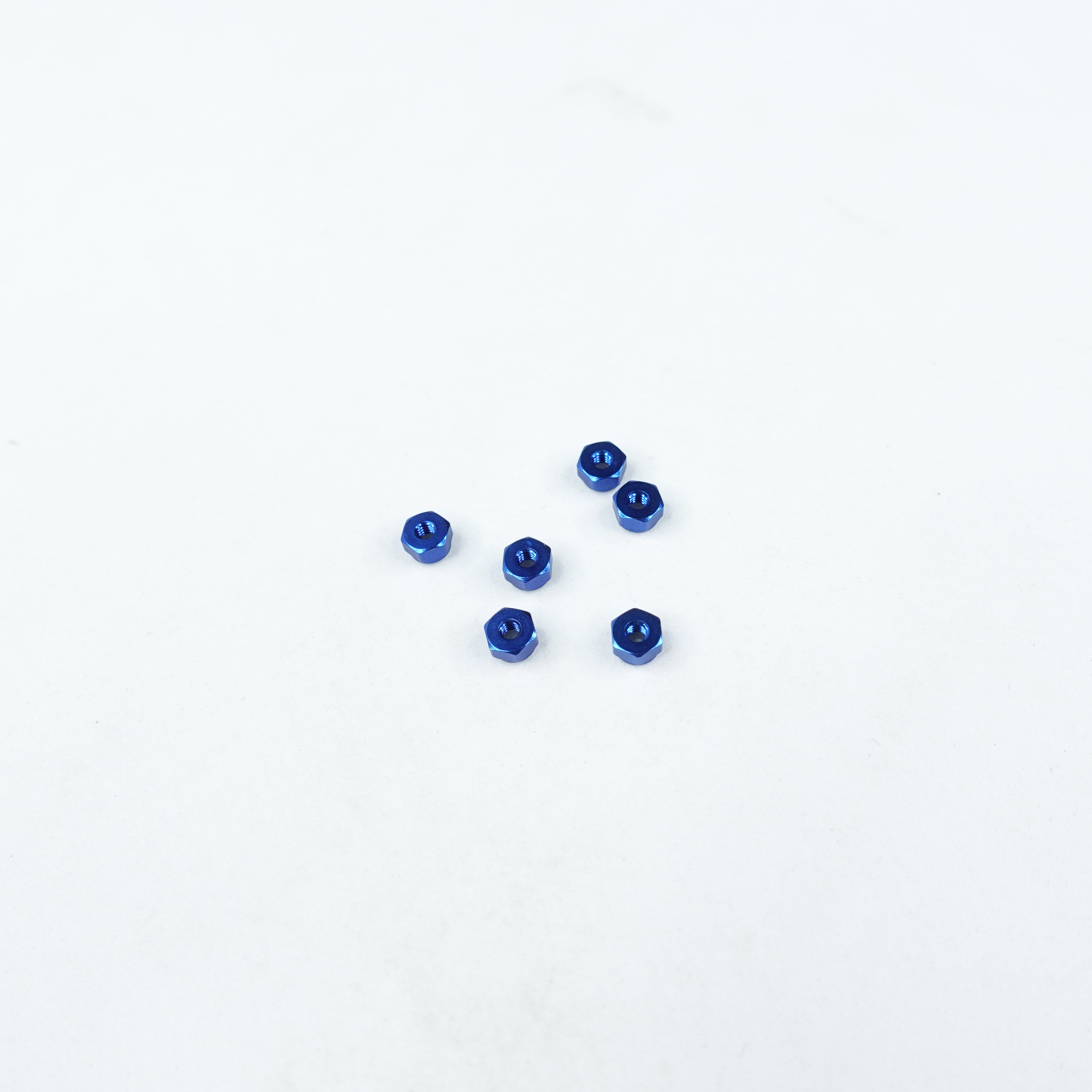 3Racing Parts 3RAC-N20/V2 écrou alu 2mm x6 noir