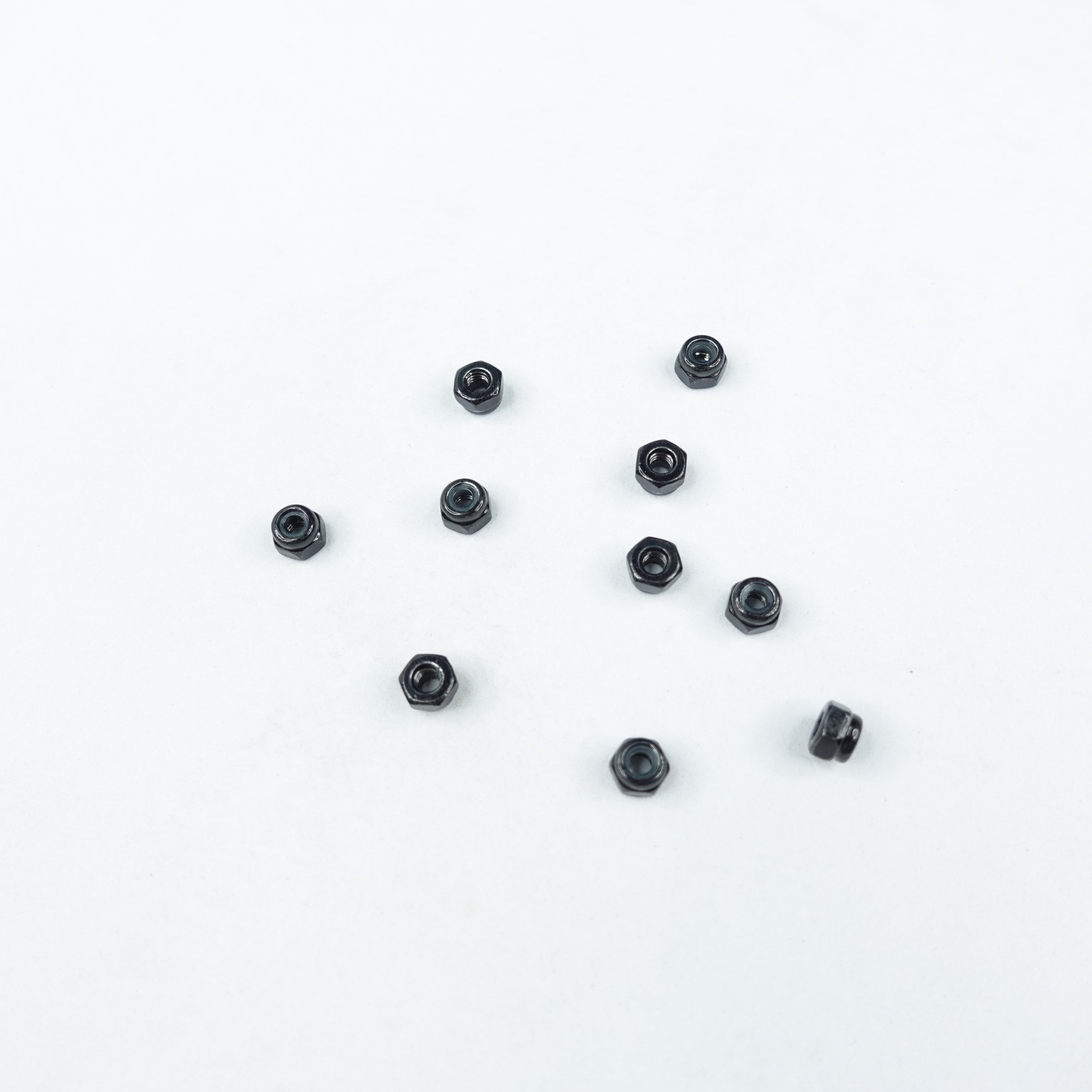 3Racing Parts écrous frein acier noirs x10 2.6mm