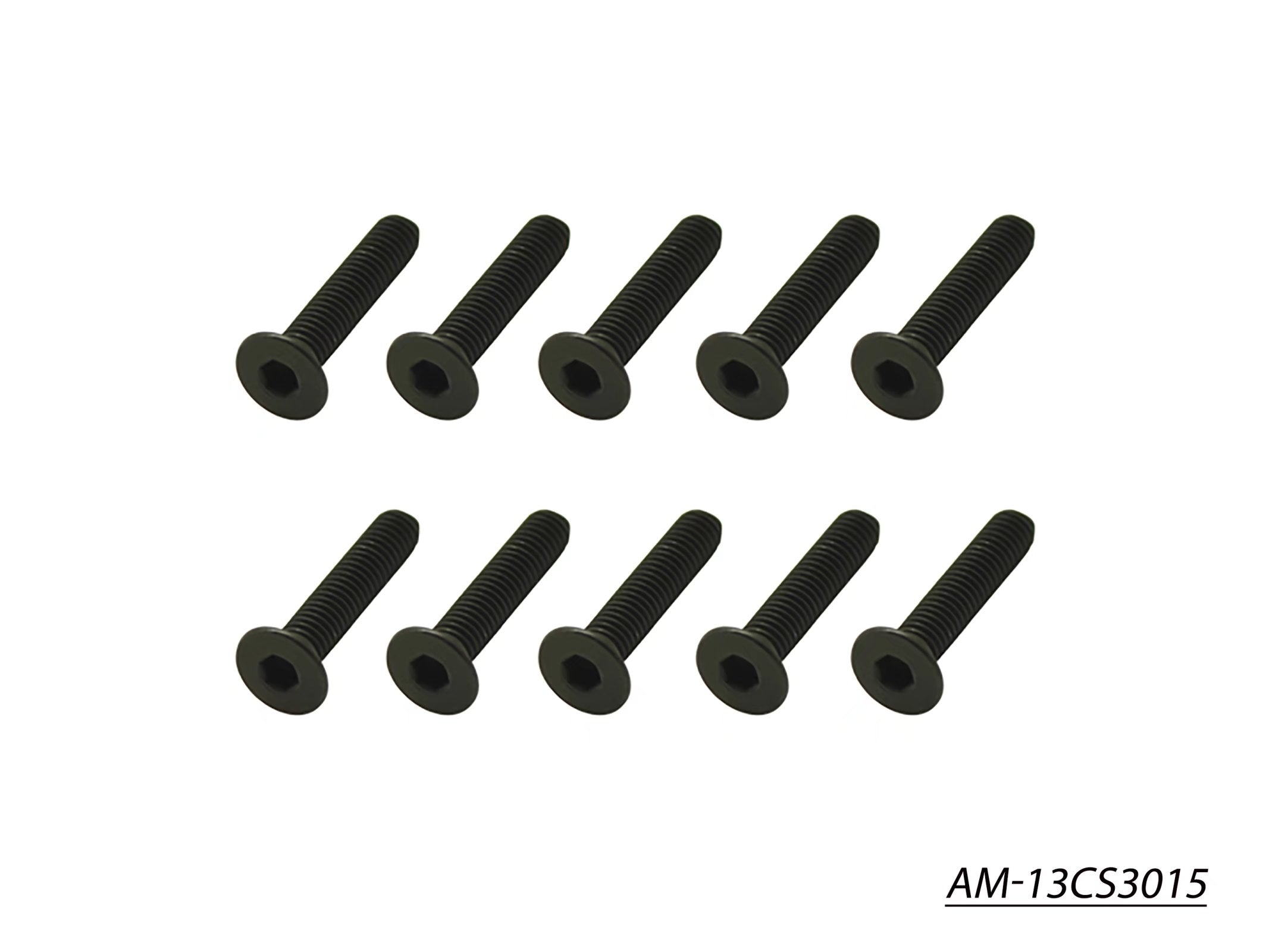 Arrowmax Screws AM-13CS3015 vis fraisée M3x15 x10