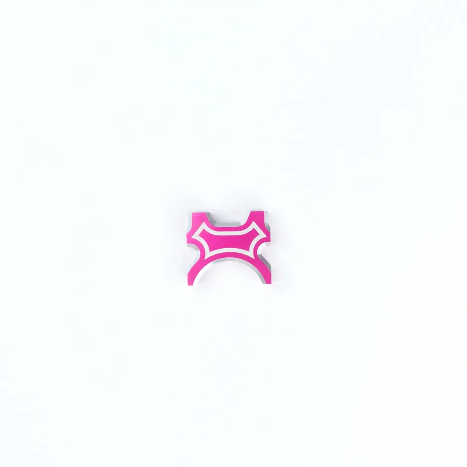 3RACING Sakura platine supérieure alu D4 noir rose