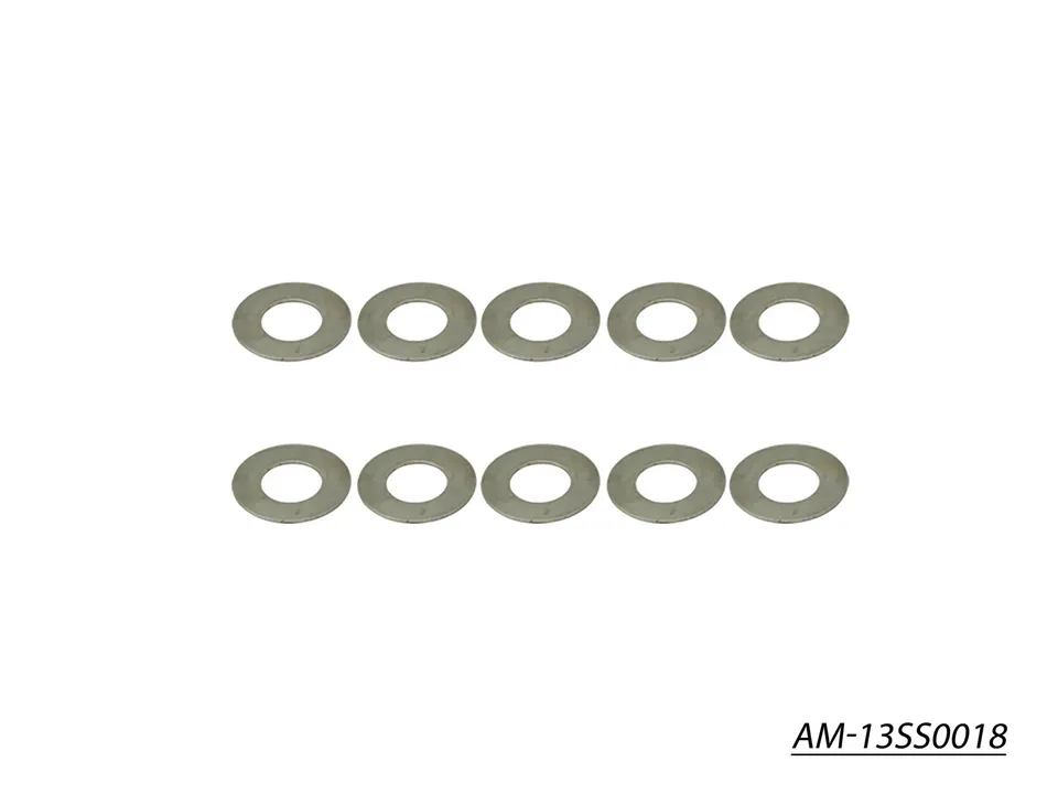 Arrowmax AM-13SS0018 Cales 6x18x0.2 lot de 10
