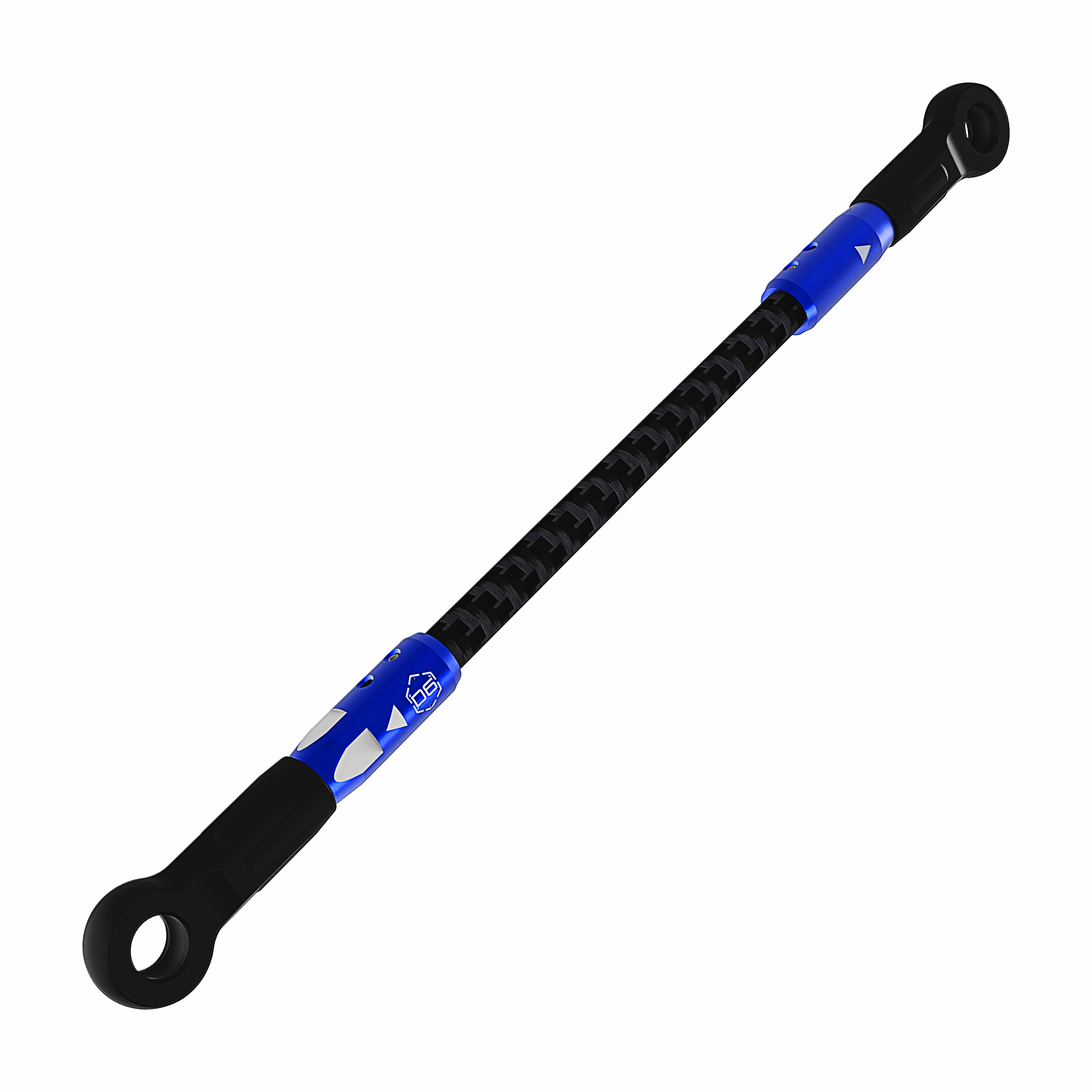 3Racing SAK-D6824 biellette direction 74mm bleu