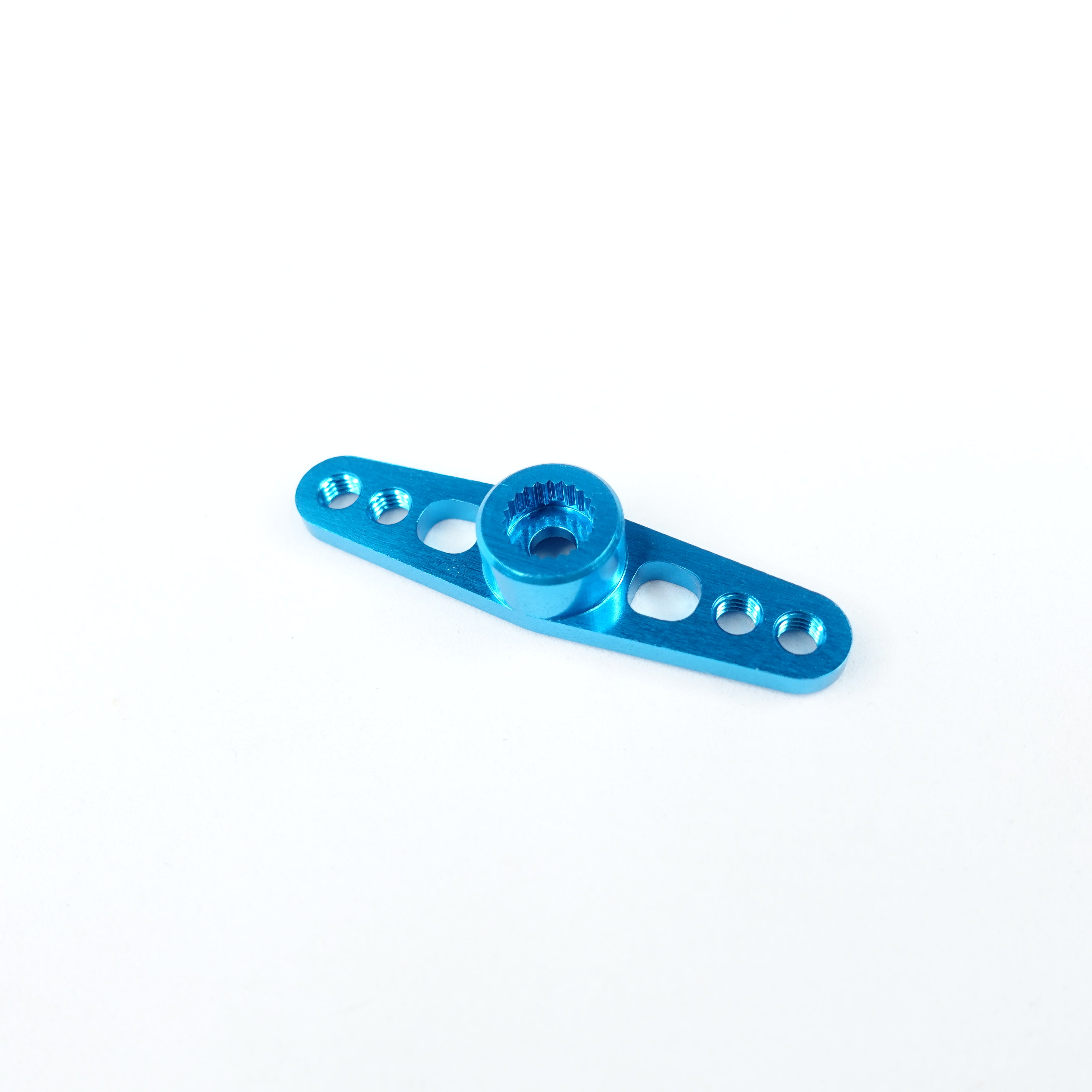 3Racing PARTS palonnier servo alu double argent 3mm