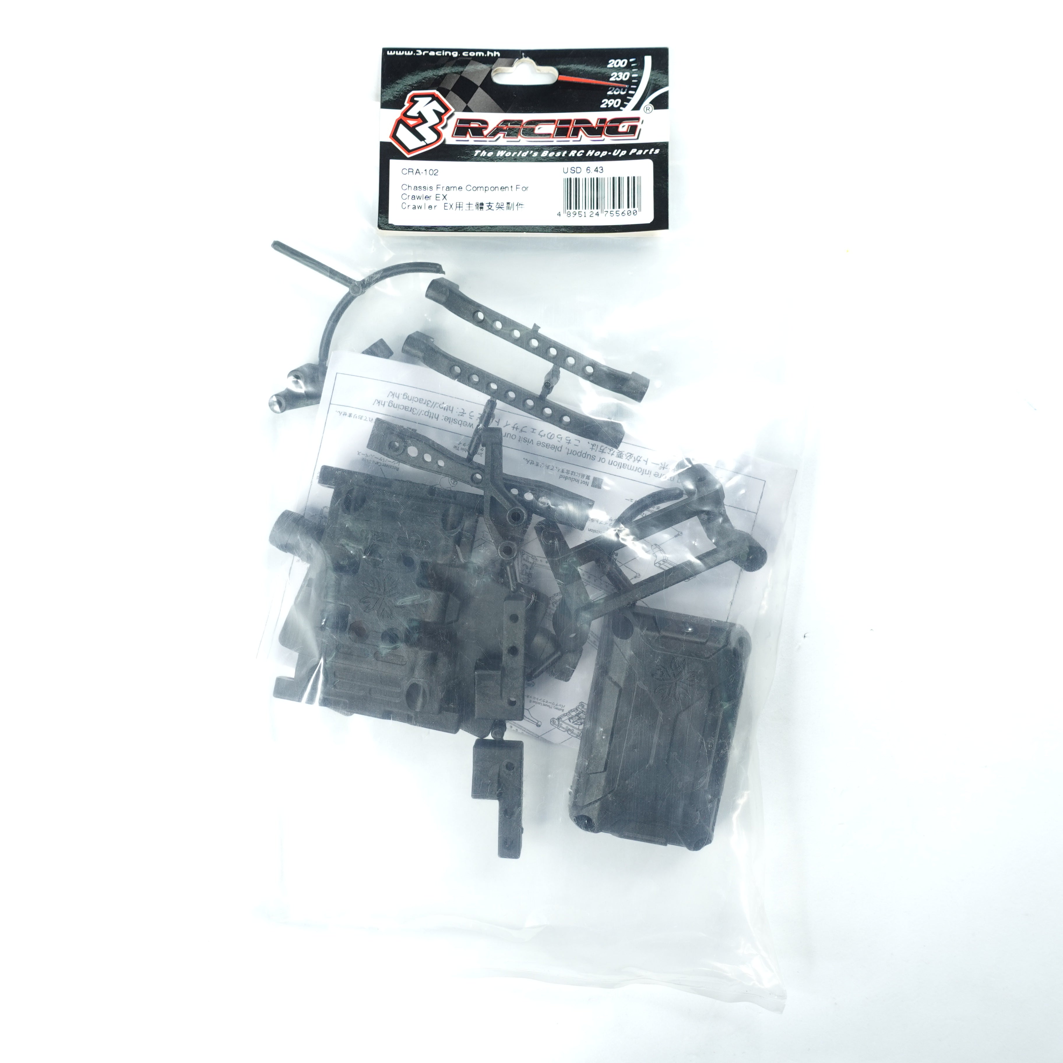 3Racing Crawler EX Real CRA-102 élément châssis crawler