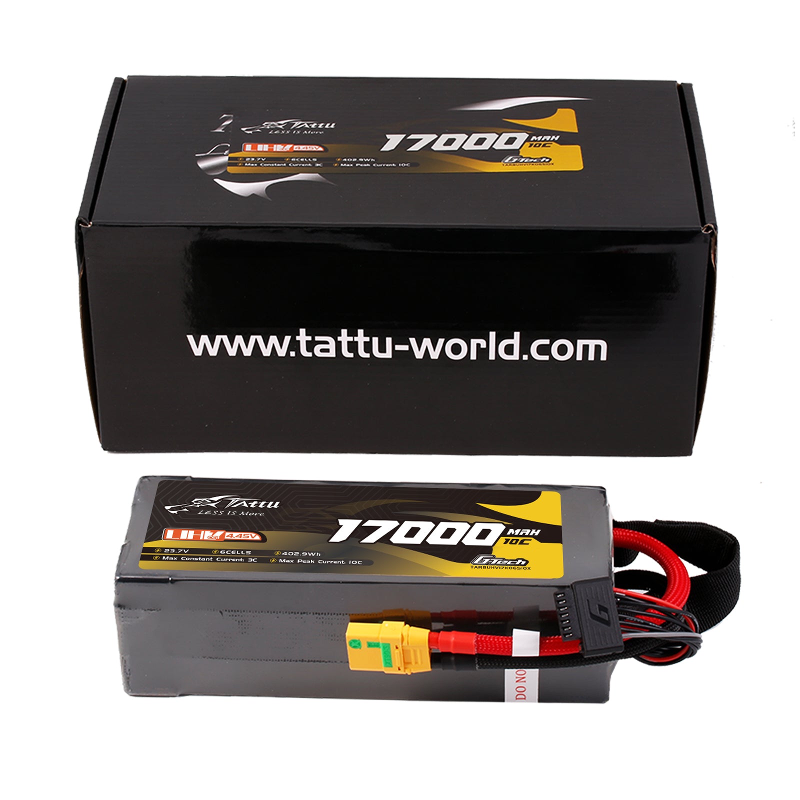 Gens Ace Semi-Solid State 17000mAh 6S batterie LiPo HV XT90S
