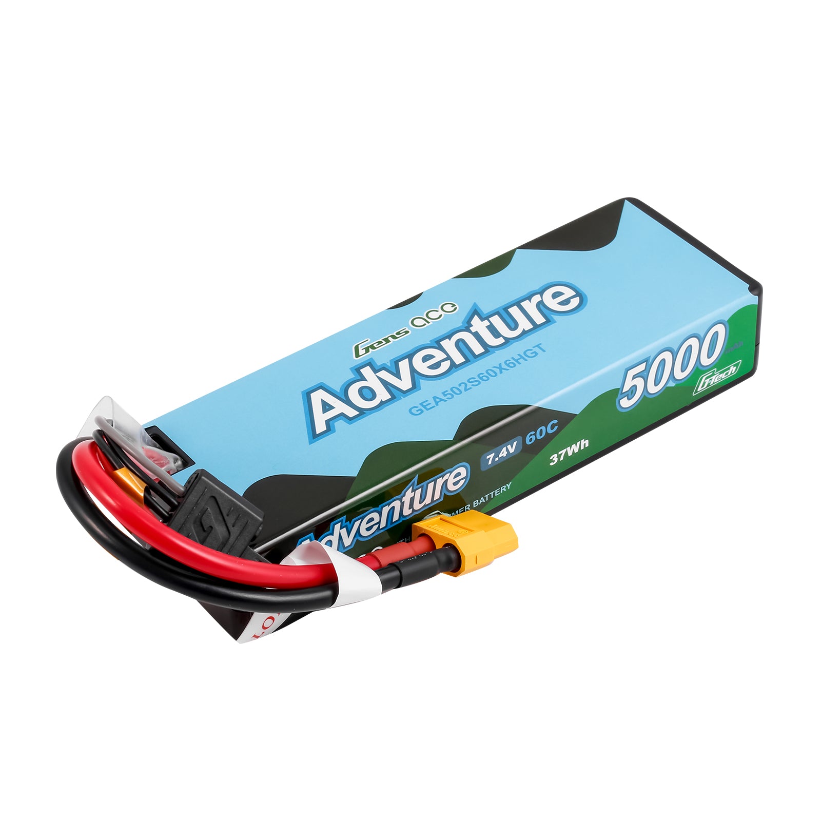 Gens Ace Adventure 5000mAh 2S batterie LiPo XT60 60C
