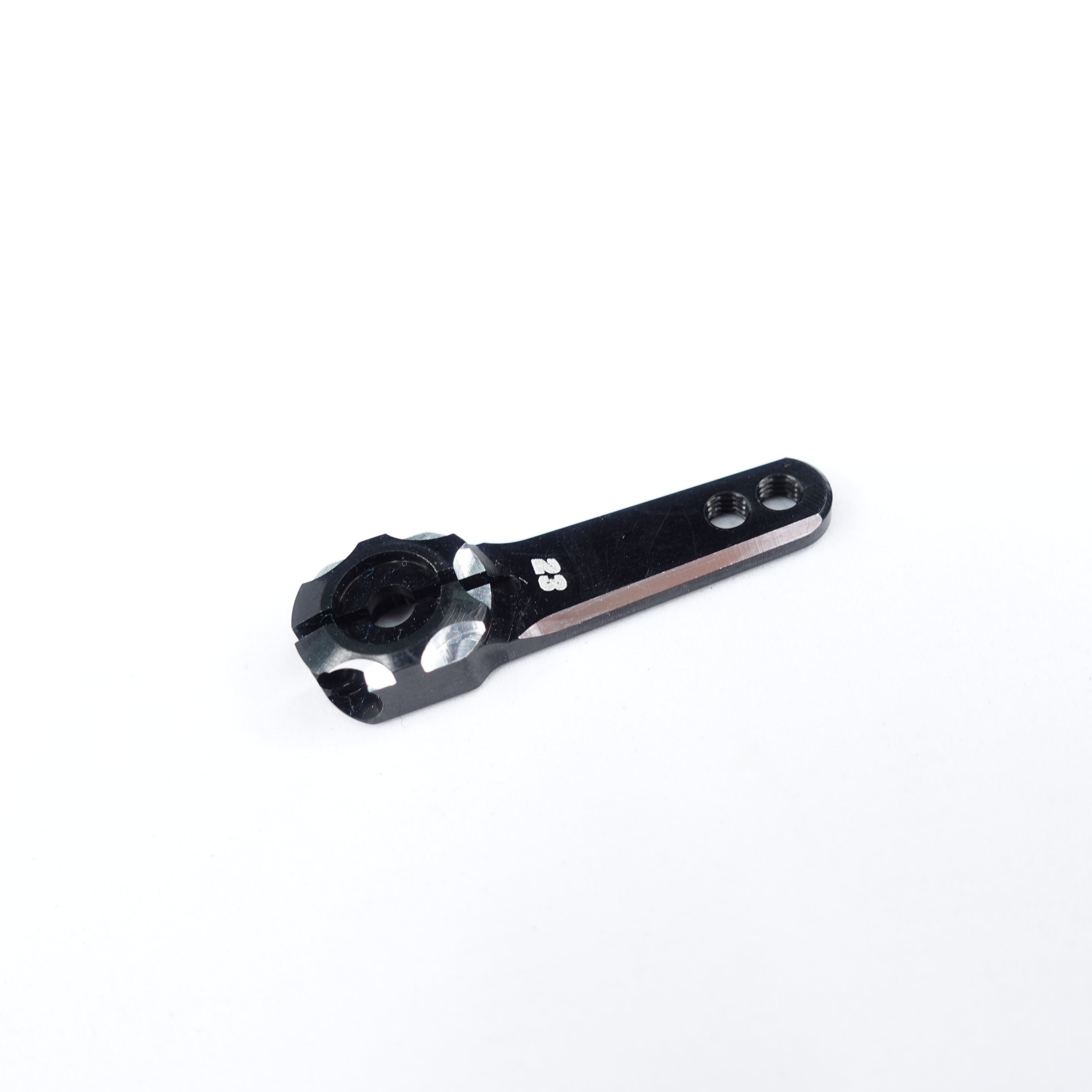 3Racing Parts 3RAC-H2325/BK palonnier servo Sanwa 25mm noir