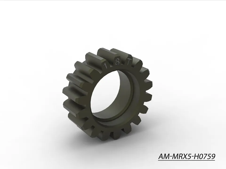 Arrowmax Gears 1st Gear 18T pignon 7075 Hard AM-MRX5-H0759