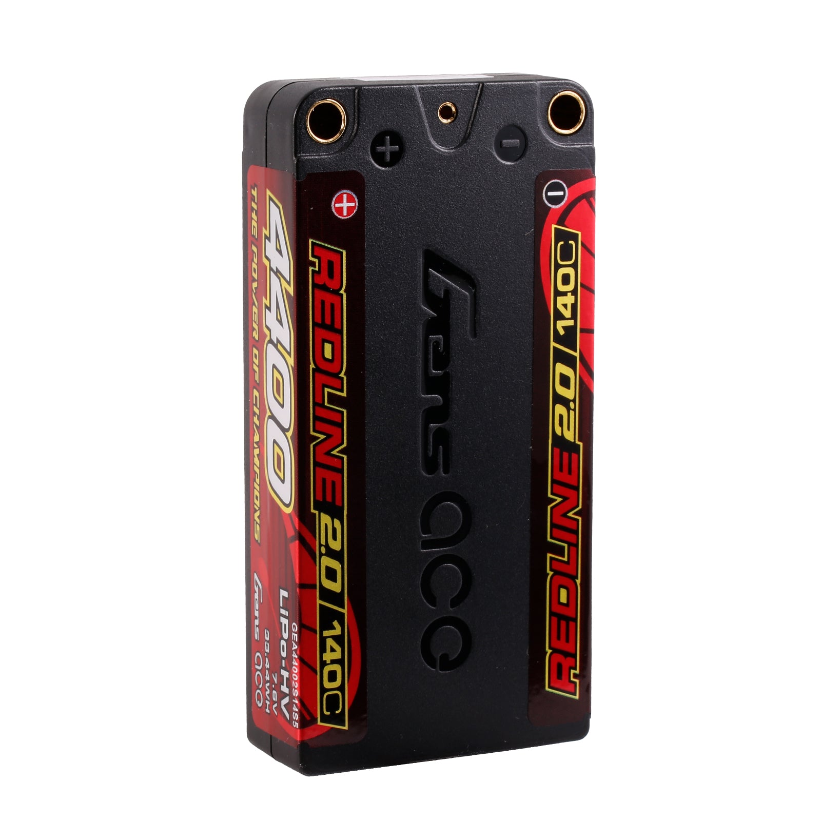 Gens Ace Redline 2.0 4400mAh 2S batterie LiPo Shorty HV