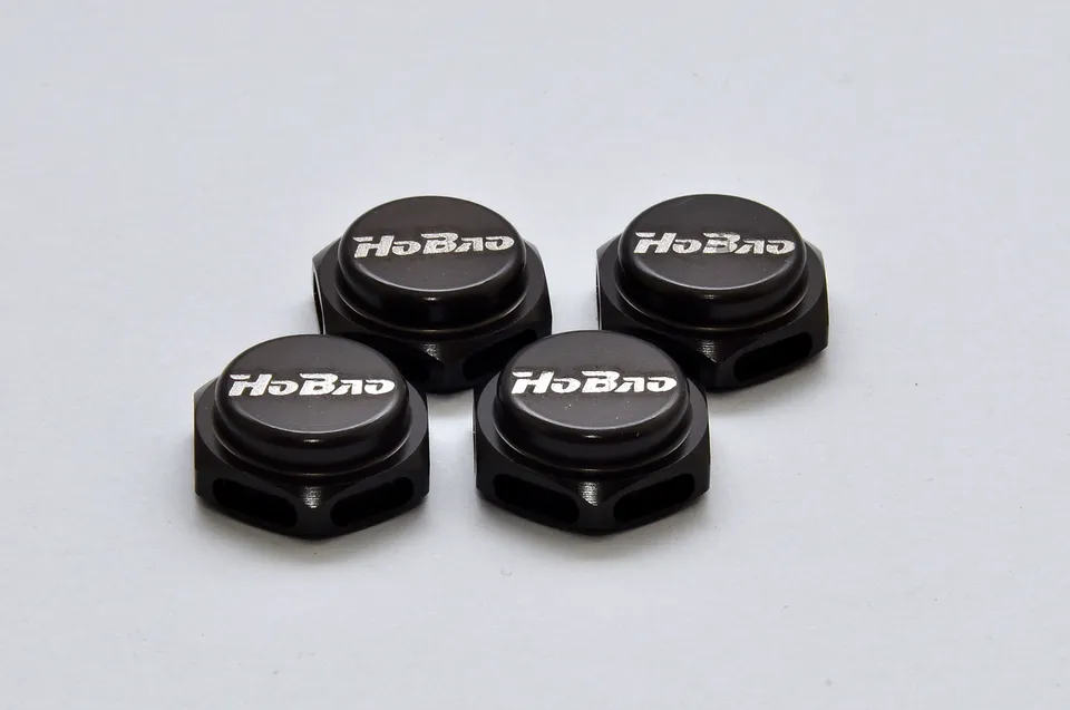 Hobao 87230H écrou roue 17mm capuchon 1.25mm lot 4 pièce