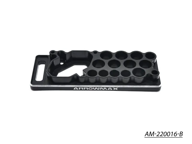 Arrowmax AM-220016-B support outils Mini 4WD 1/32 noir