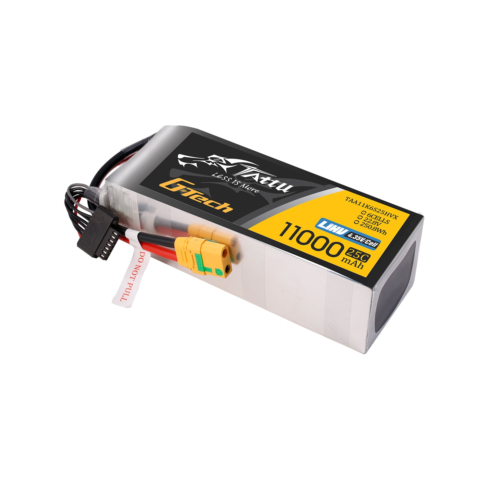 Tattu UAV 11000mAh 6S HV 25C batterie LiPo XT90-S