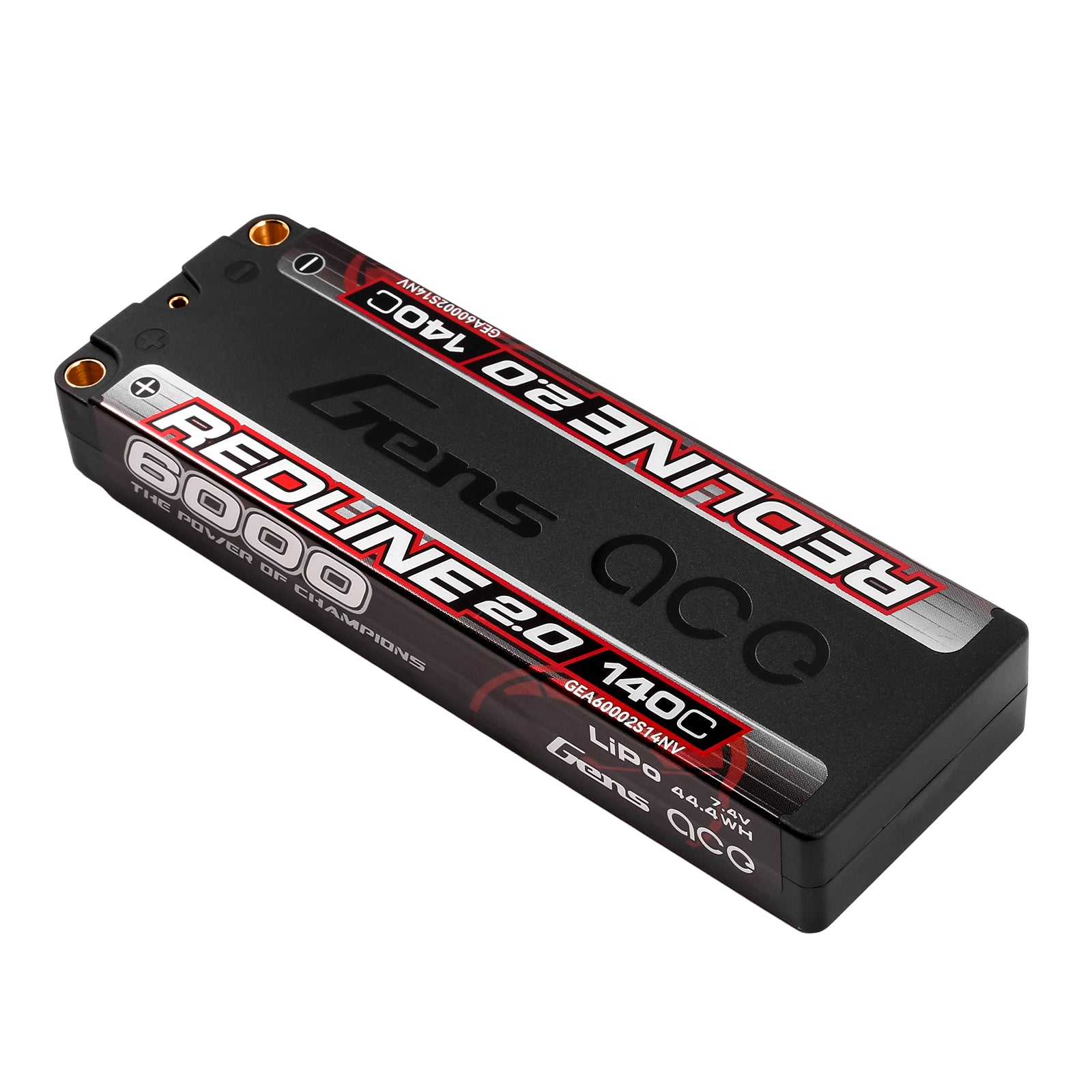 Gens Ace Redline 2.0 batterie LiPo 6000mAh 2S 140C 7.4V