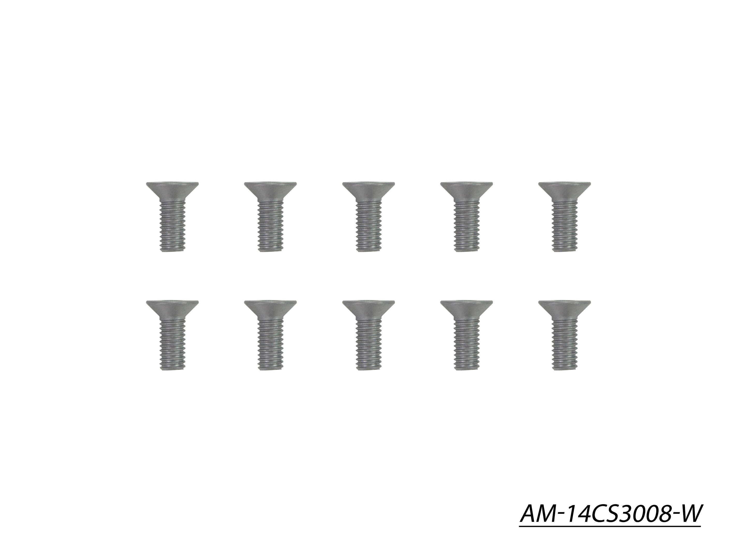 Arrowmax Screws M3x8 Tungsten vis Allen x10