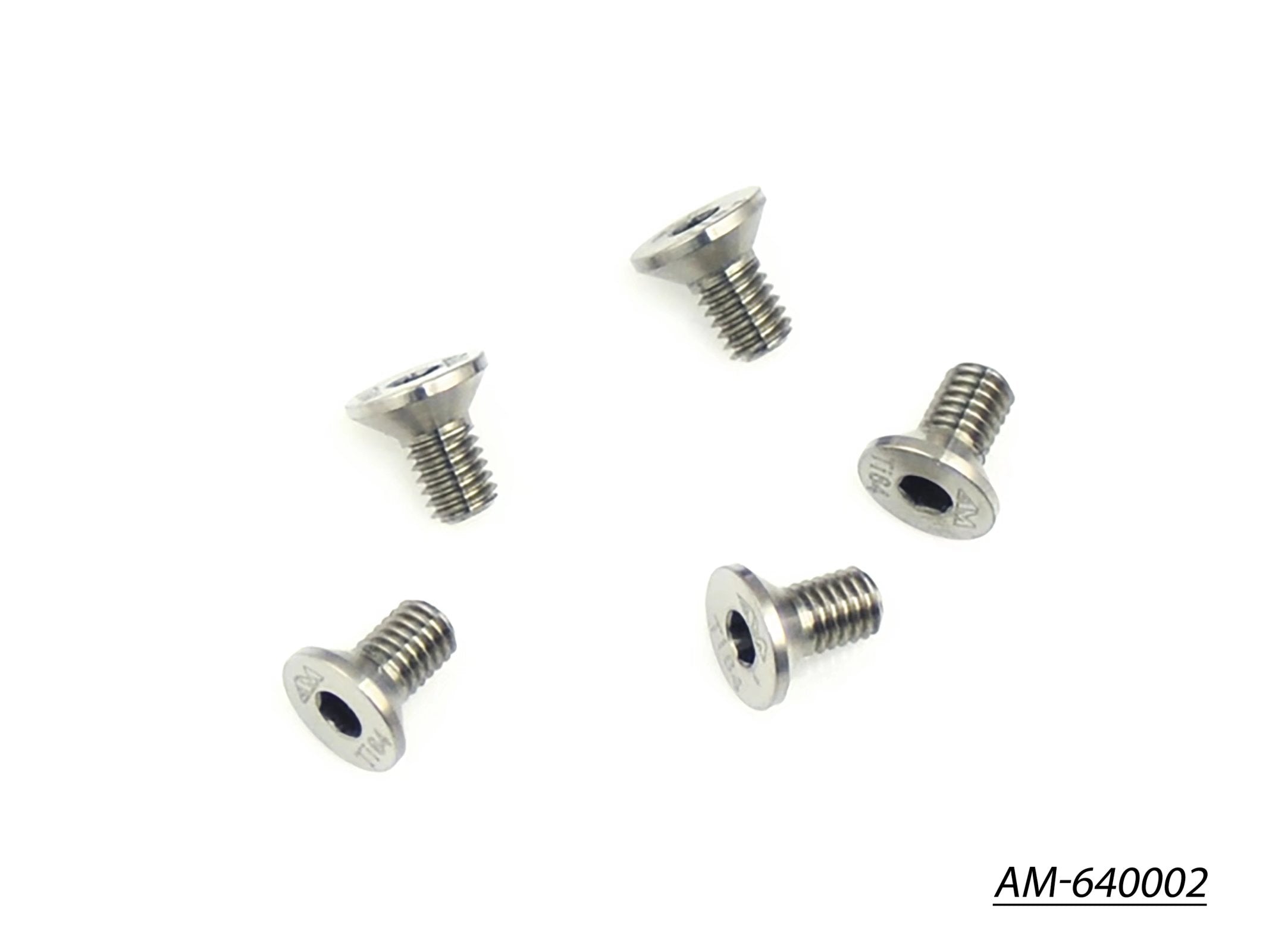 Arrowmax AM-640002 Vis titane M3x6 fraisee x5