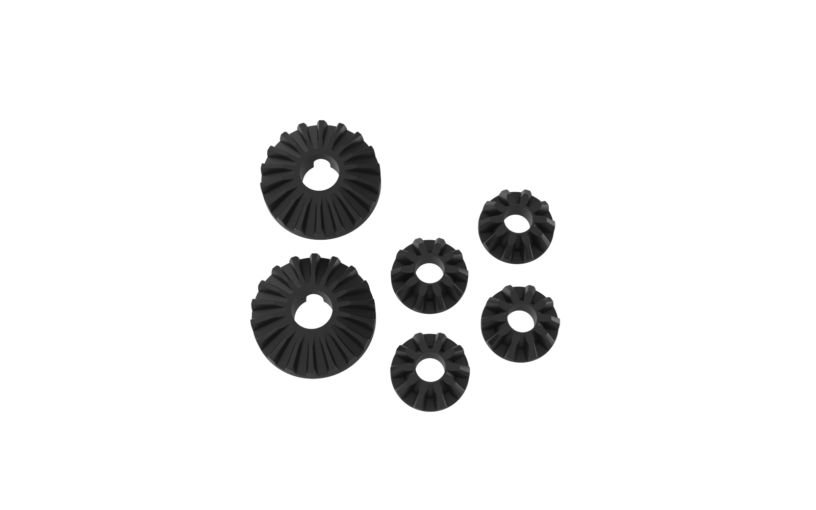 3Racing Parts SAK-65F/V2 kit pignons différentiel