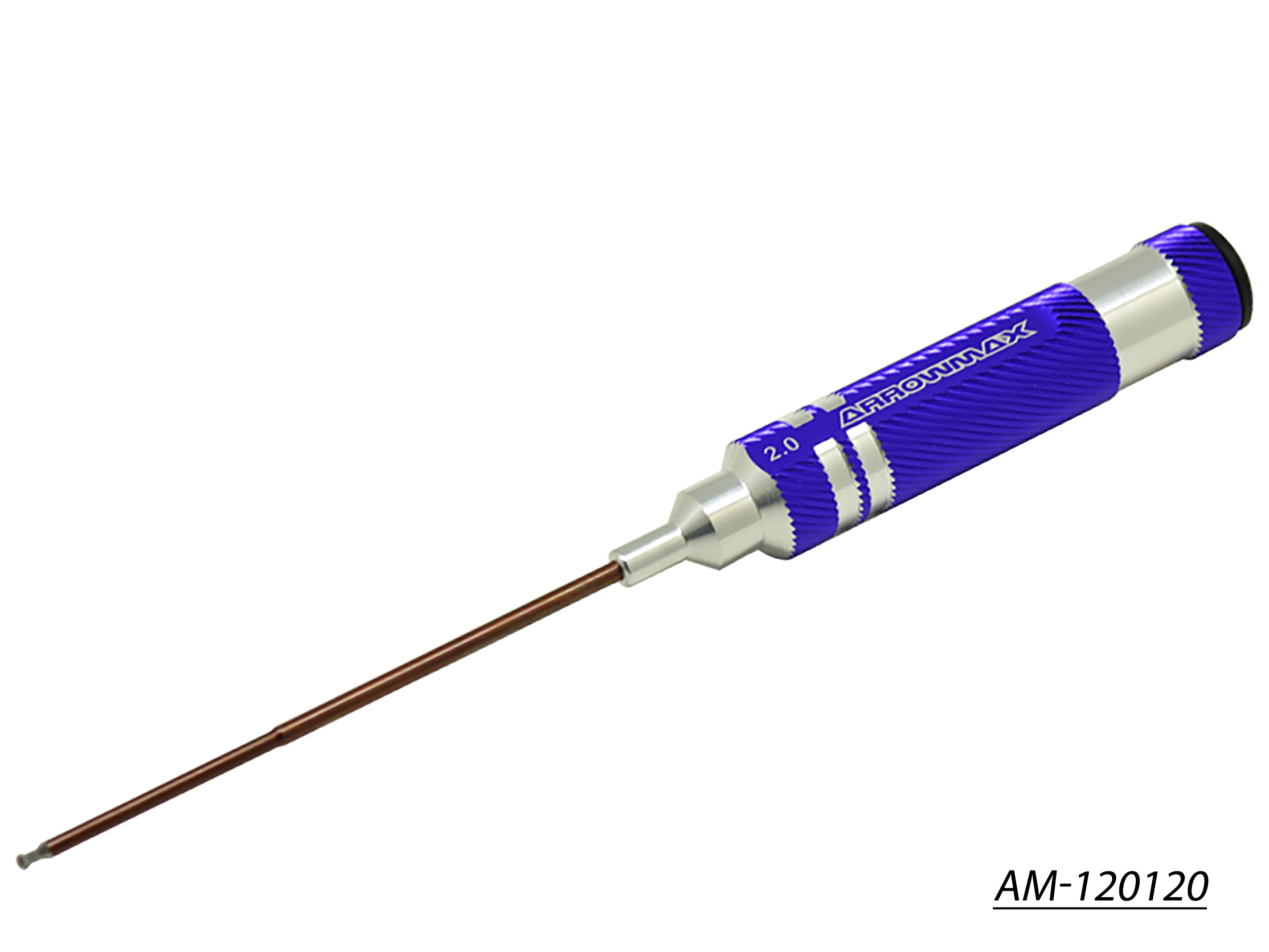 Arrowmax Purple Tools Ball Driver clé 2.0x120mm AM-120120