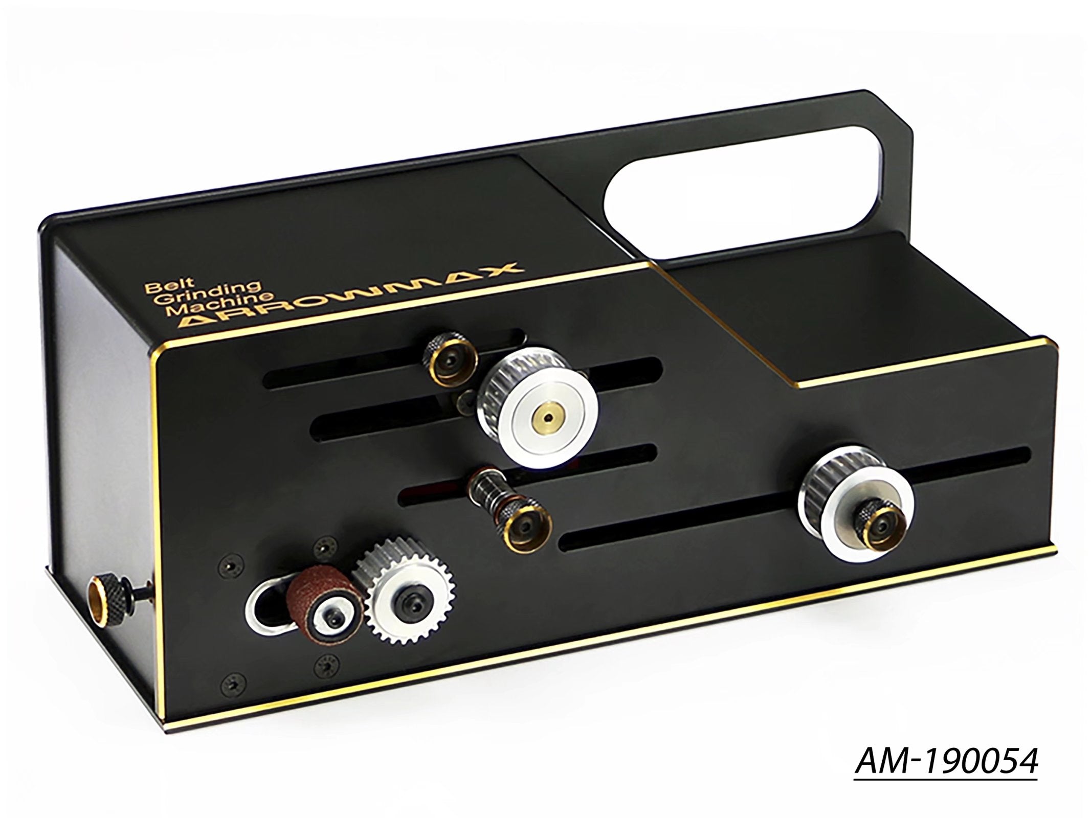 Arrowmax AM-190054 rectifieuse cloche moteur noir doré