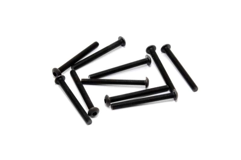 Hobao 33330 vis M3x30 tête ronde lot de 10