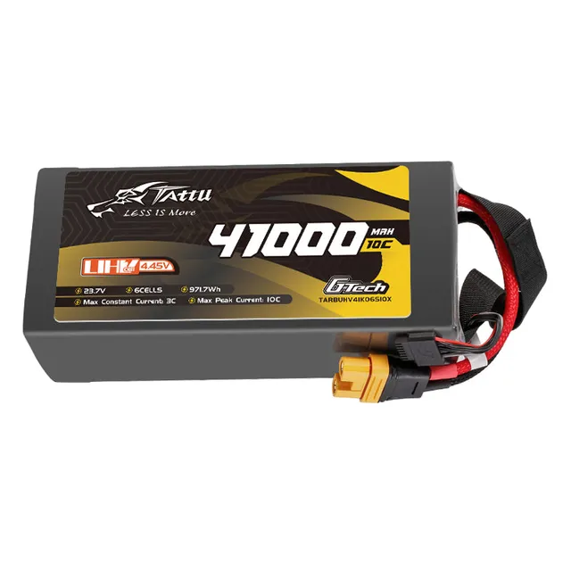 Tattu 41000mAh 6S 10C batterie UHV XT90S 23,7V