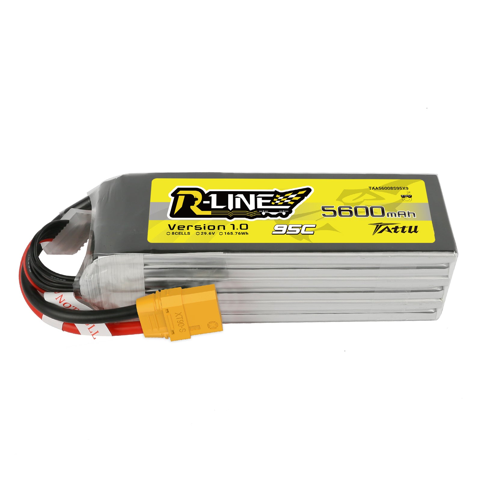 Tattu R-Line 5600mAh 8S 95C batterie LiPo 29.6V XT90-S