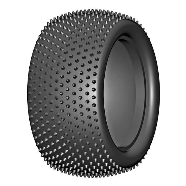 GRP GN30B pneu buggy 1/10 arrière non collé x2 conic
