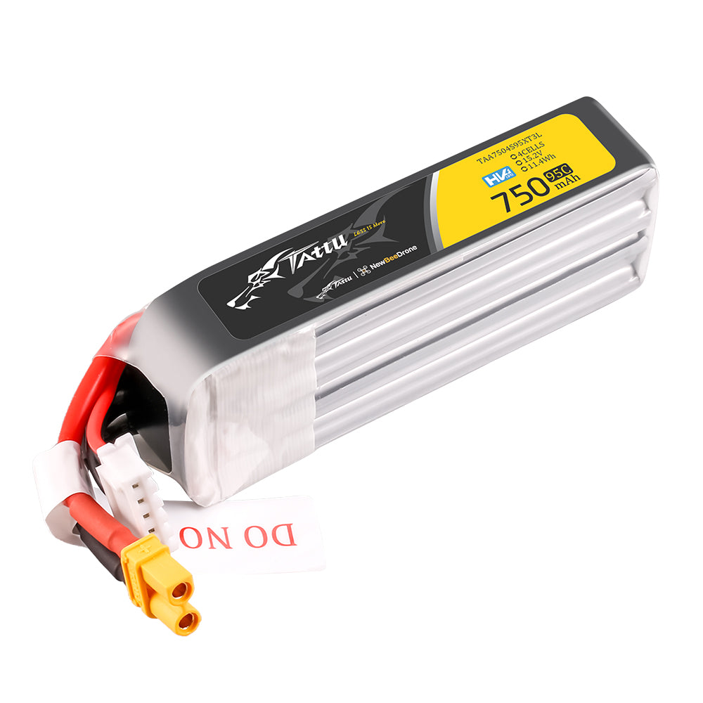 Tattu FPV Classic 750mAh 4S batterie LiPo XT30 95C HV