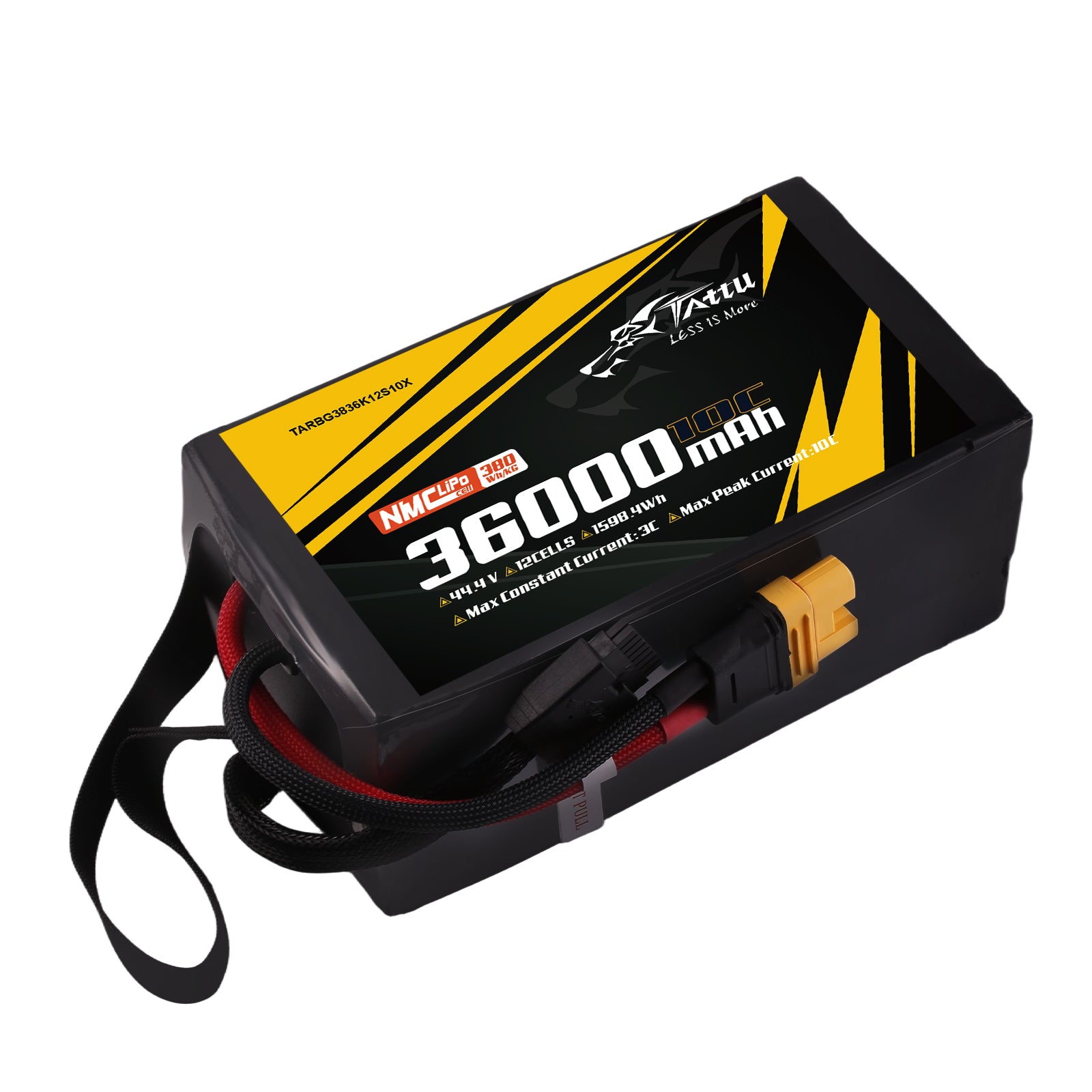 Tattu Semi-Solid 36000mAh 12S 44.4V Batterie Lipo AS150U-F