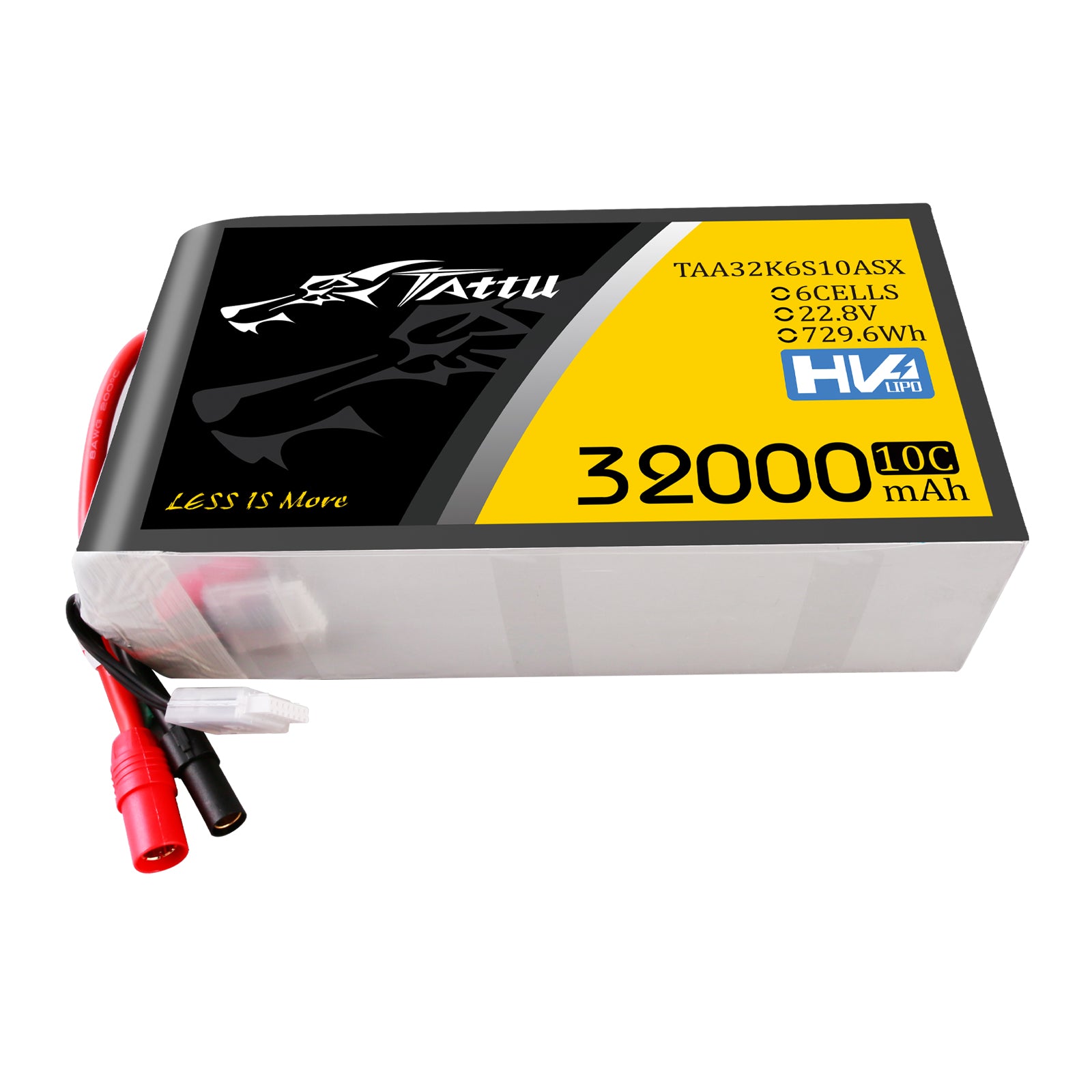 Tattu 32000mAh 6S batterie LiPo HV 10C AS150